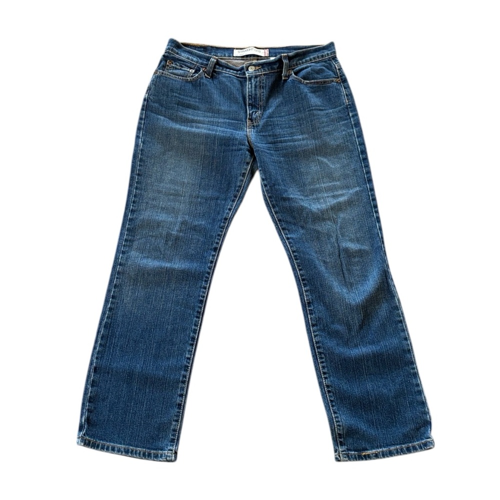 Levi's Vintage 505 Straight Leg High Rise‎ Blue Jeans Size 12 M